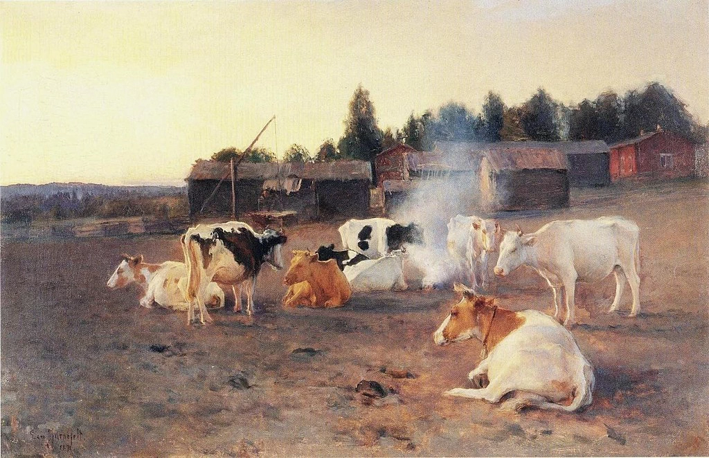 Eero Järnefelt - Fumo di mucca